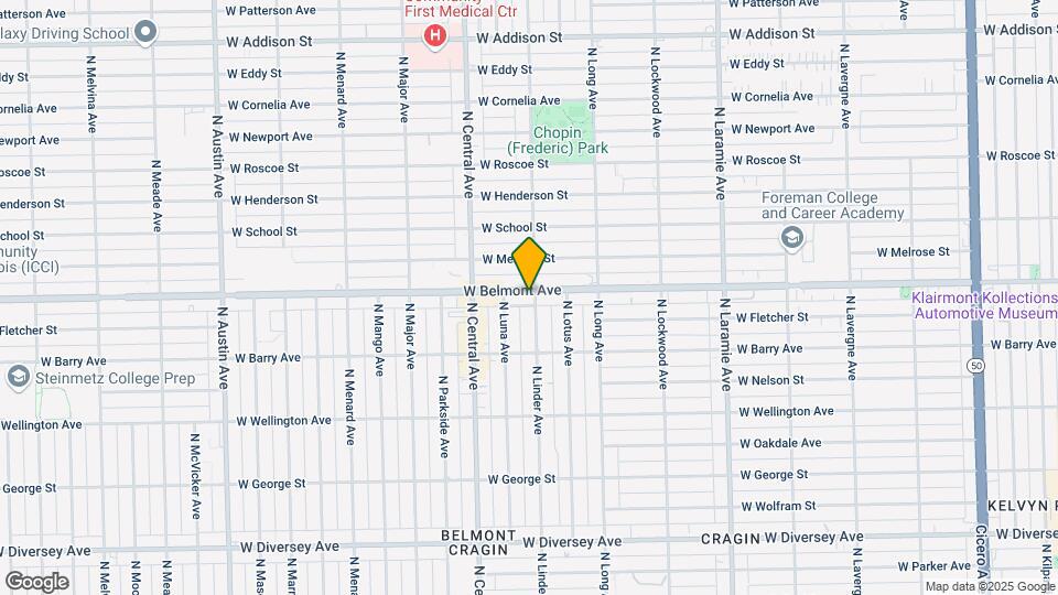 5503 W Belmont Ave, Unit 2 Map and Location Details