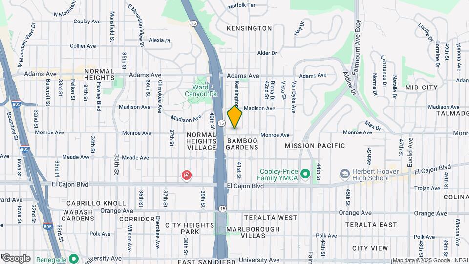 4502-4514 Kensington Dr Mapa y Detalles de la Ubicación