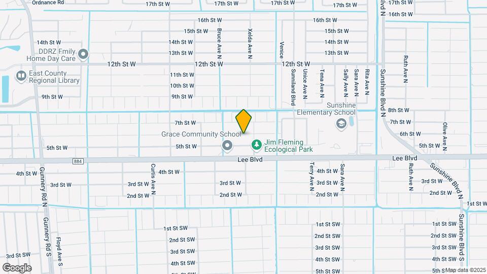 3721 6th St W Map and Location Details