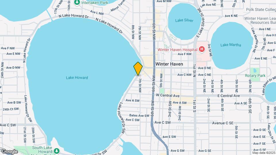 Lake Howard Terrace Mapa y Detalles de la Ubicación