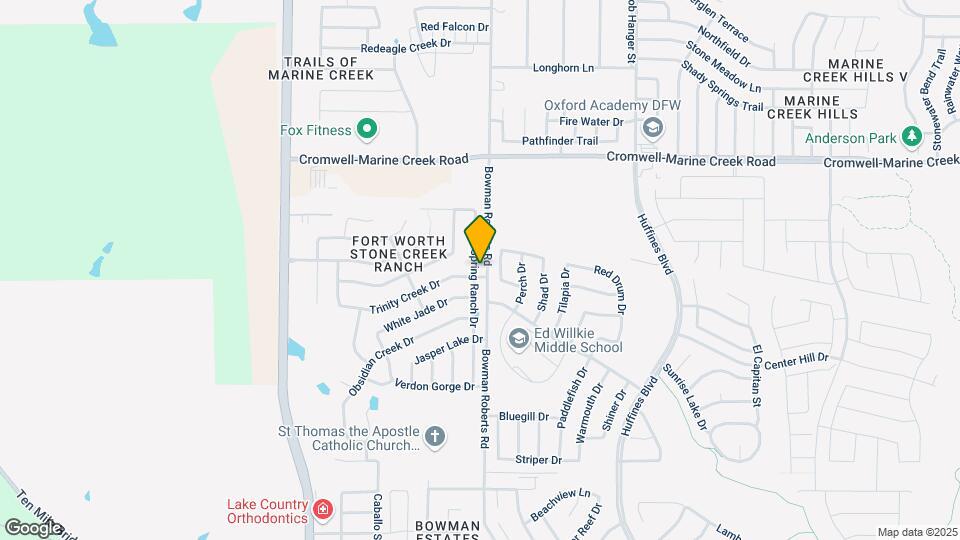6304 Spring Ranch Dr Map and Location Details