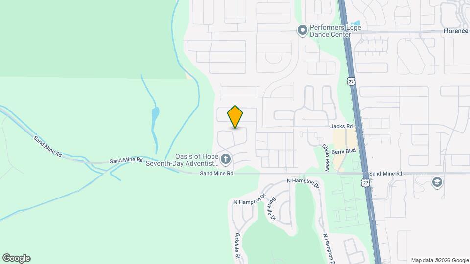 833 Caribbean Dr Map and Location Details