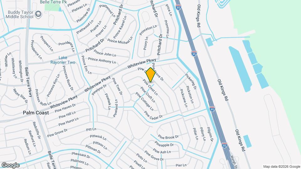 35 Pine Crest Ln Map and Location Details