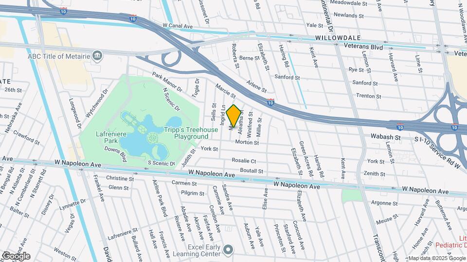 2513 Margie St Map and Location Details