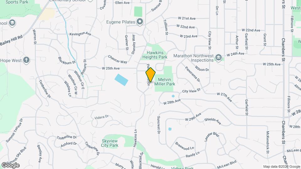 2611 Park Forest Dr Map and Location Details