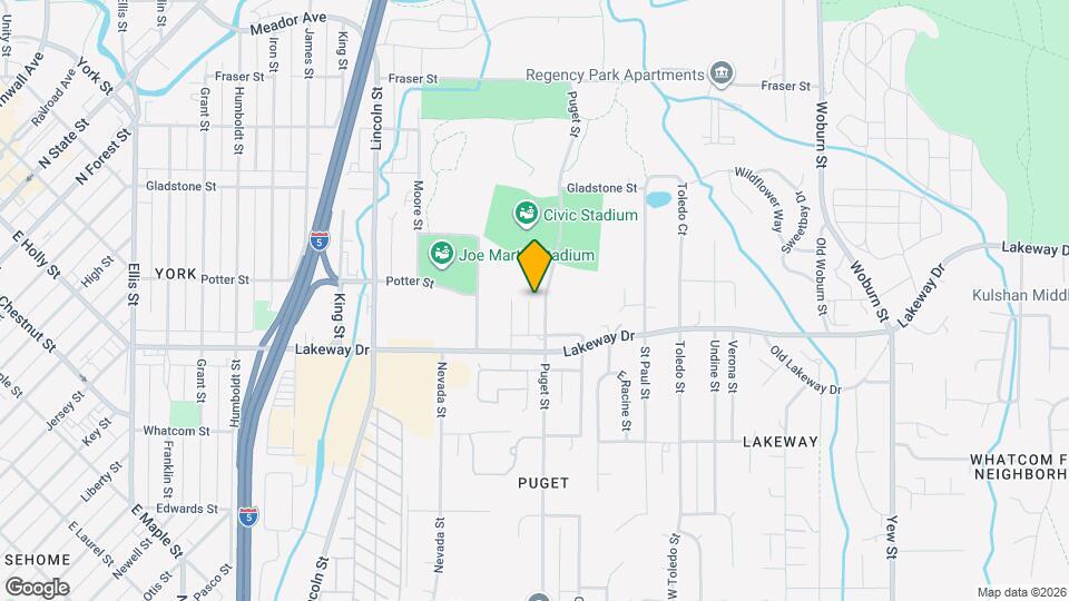 1337 Puget St Map and Location Details