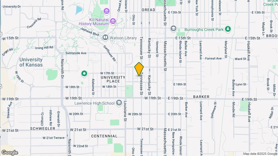 1737 Tennessee St, Unit 2 Map and Location Details