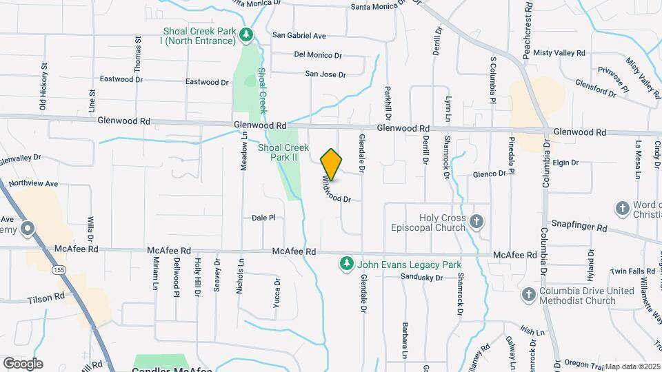 1910 Wildwood Dr Map and Location Details
