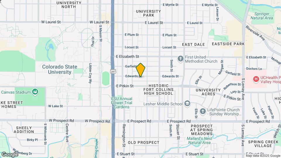321 Edwards St Map and Location Details