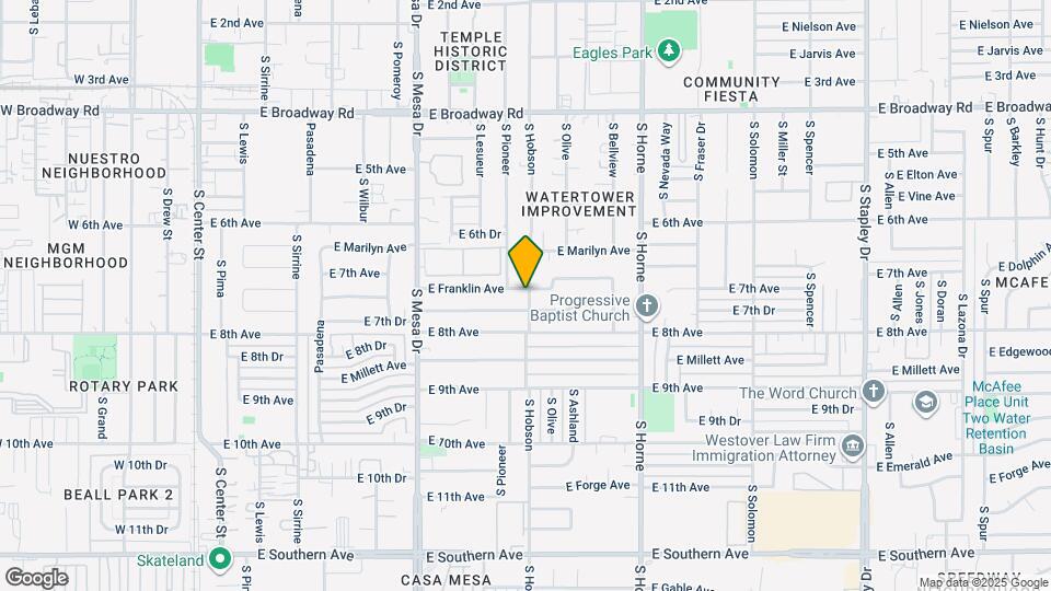 561 E Franklin Ave Map and Location Details