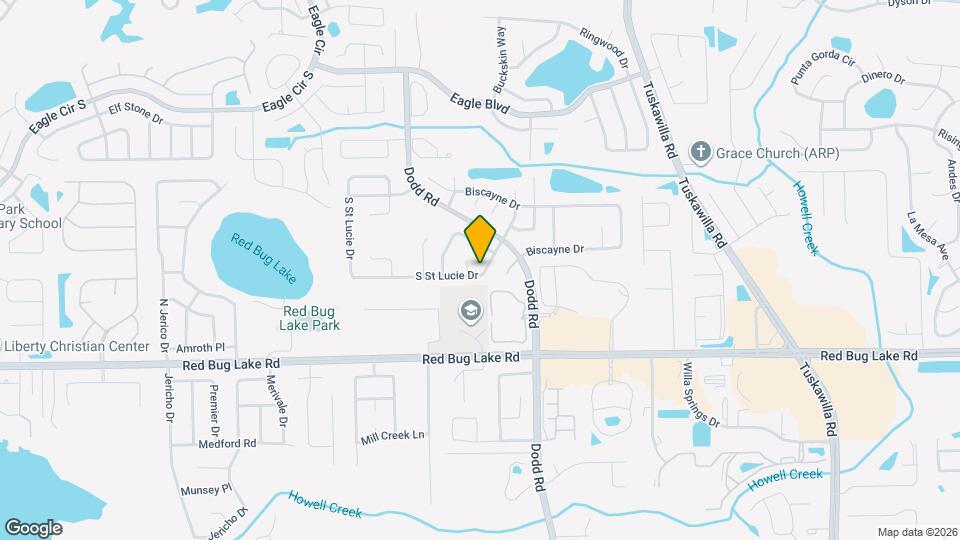 3640 S St Lucie Dr Map and Location Details
