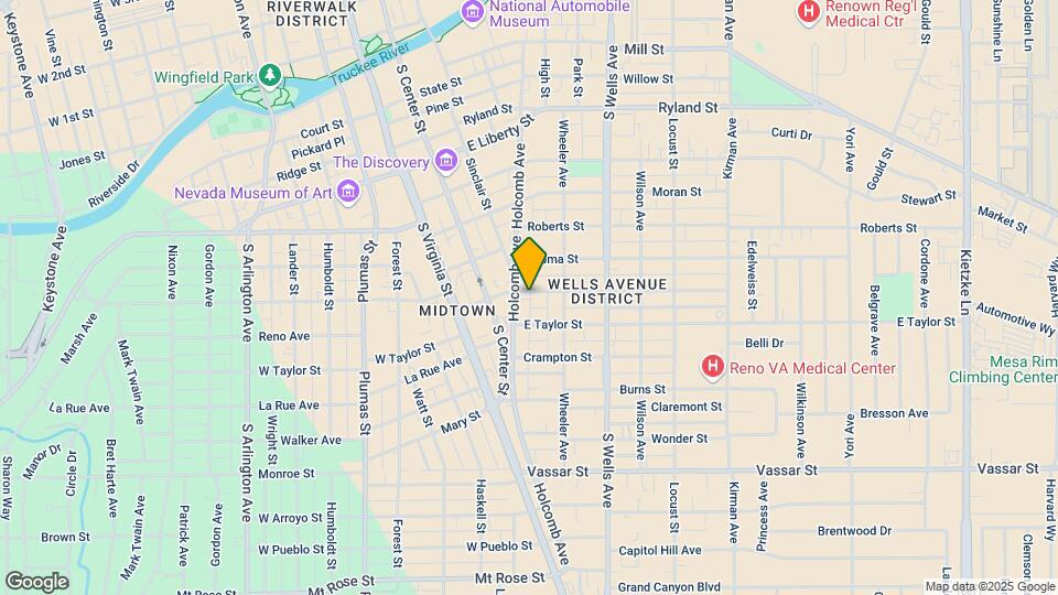 806 Holcomb Ave Map and Location Details