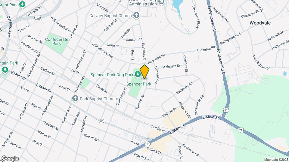 1058 Eastwood Dr Mapa y Detalles de la Ubicación