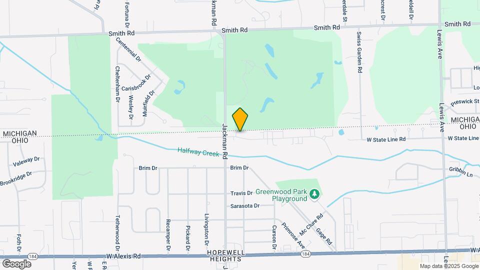 1626 Brooke Park Dr Map and Location Details