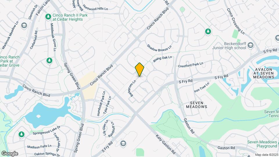 5307 Barleycorn Ln Map and Location Details