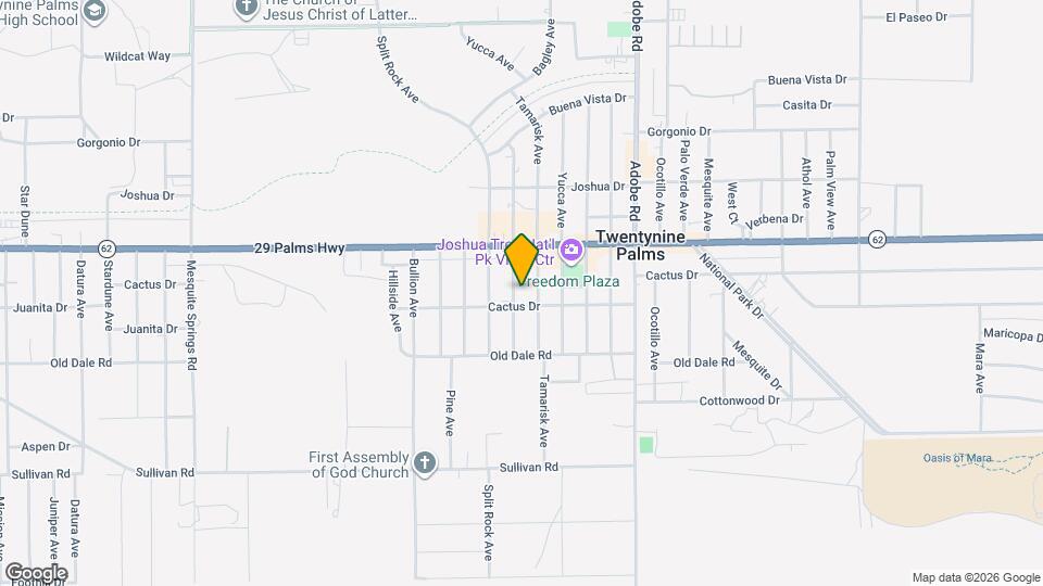 6577 Desert Queen Ave Map and Location Details