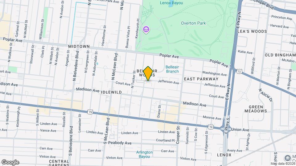 1993 Eastend Dr Map and Location Details