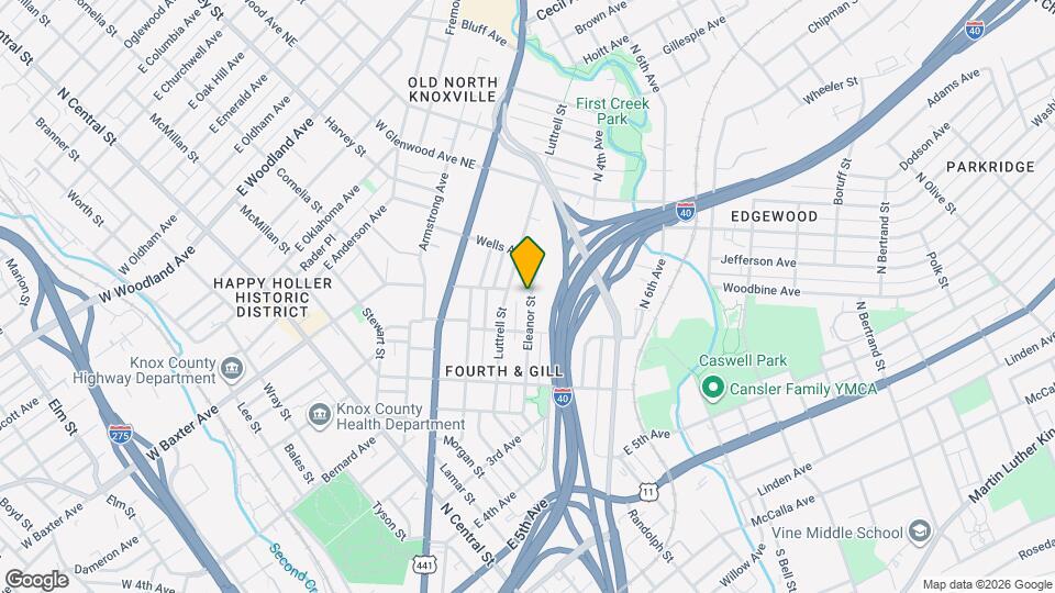 1027 Eleanor St Map and Location Details