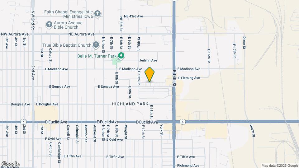 1200 E Seneca Ave Map and Location Details