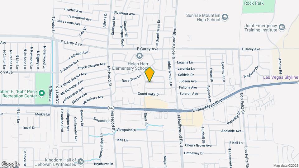 6553 Bush Clover Ln Mapa y Detalles de la Ubicación