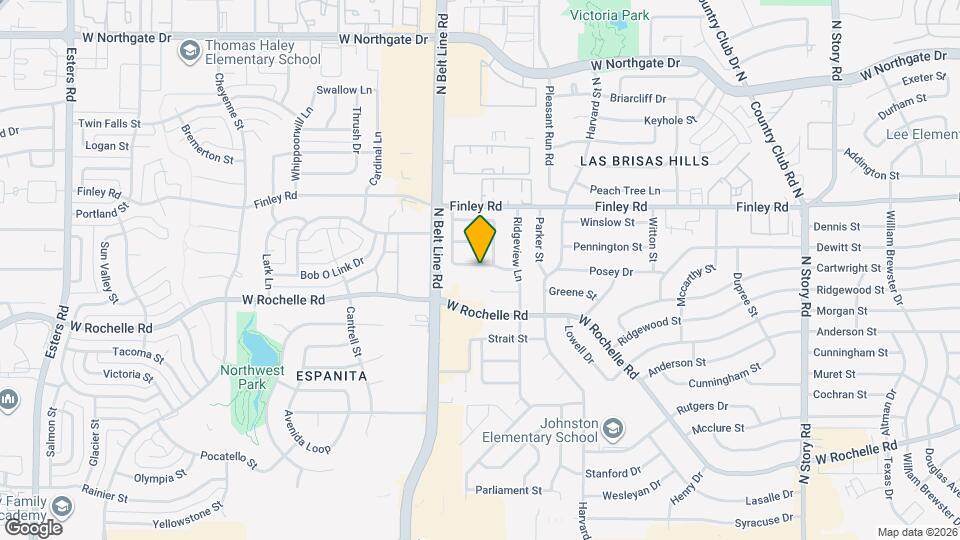 3310 Ridgehaven St Map and Location Details