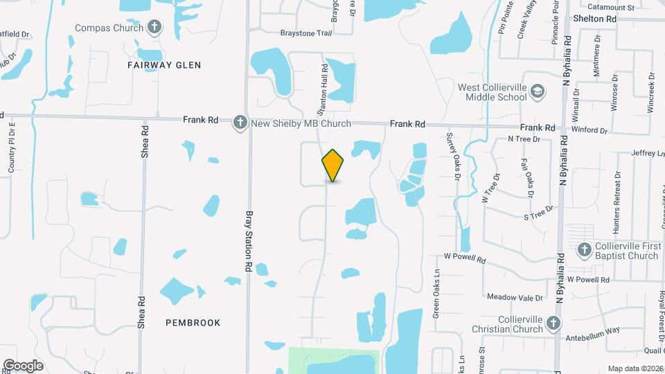 956 Rolling Oaks Ln Map and Location Details