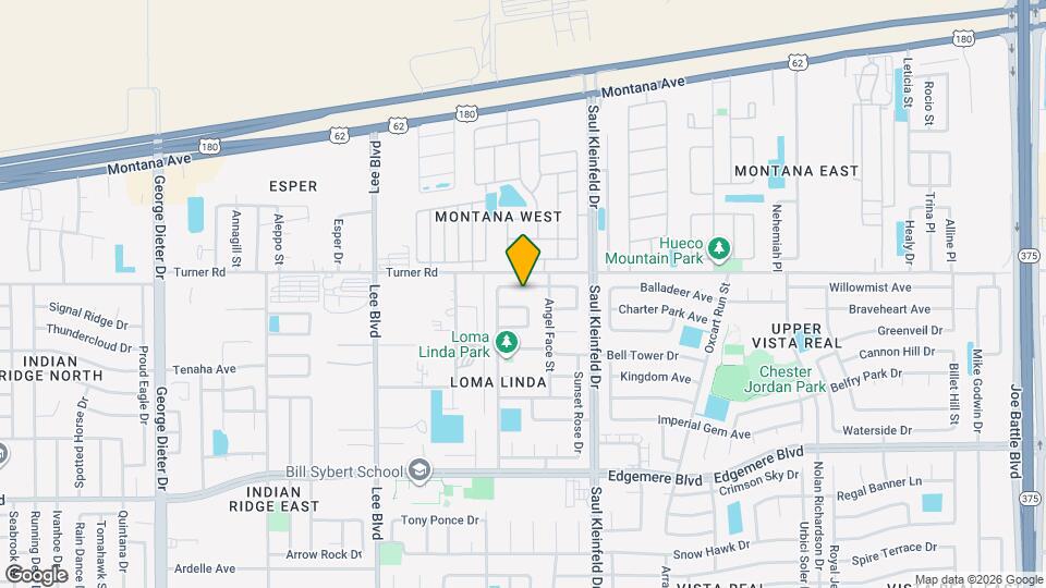 11632 Gypsum Hills Cir Map and Location Details