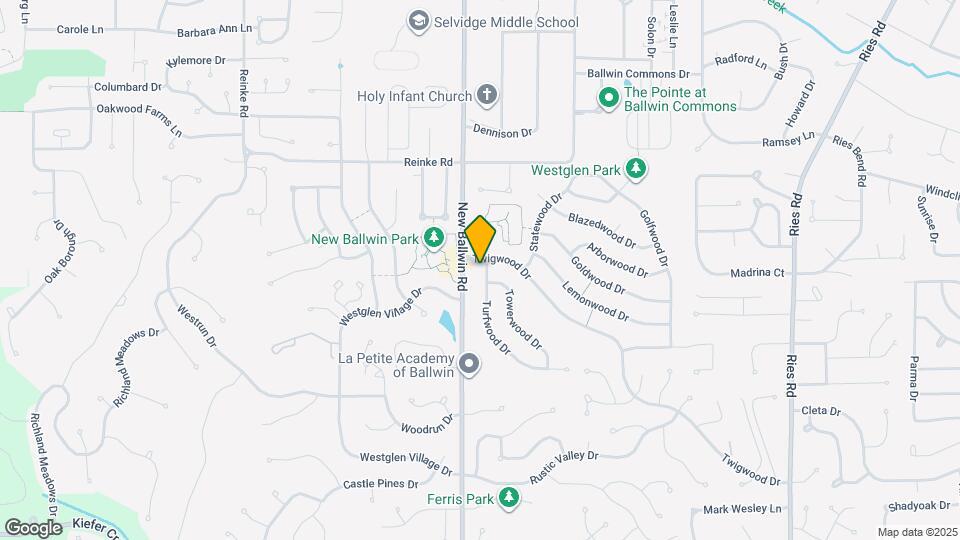 323 Turfwood Dr Map and Location Details