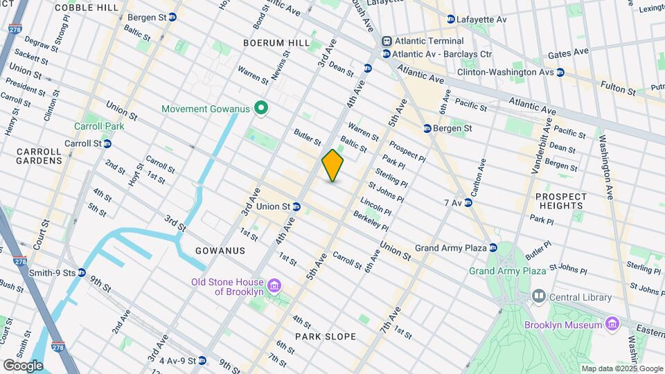 720 Degraw St Mapa y Detalles de la Ubicación