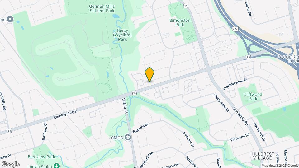 45 Aberfeldy Cres Map and Location Details