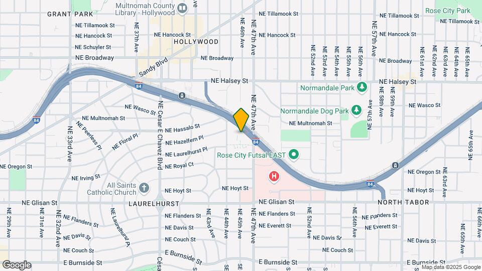Laurelwood Map and Location Details