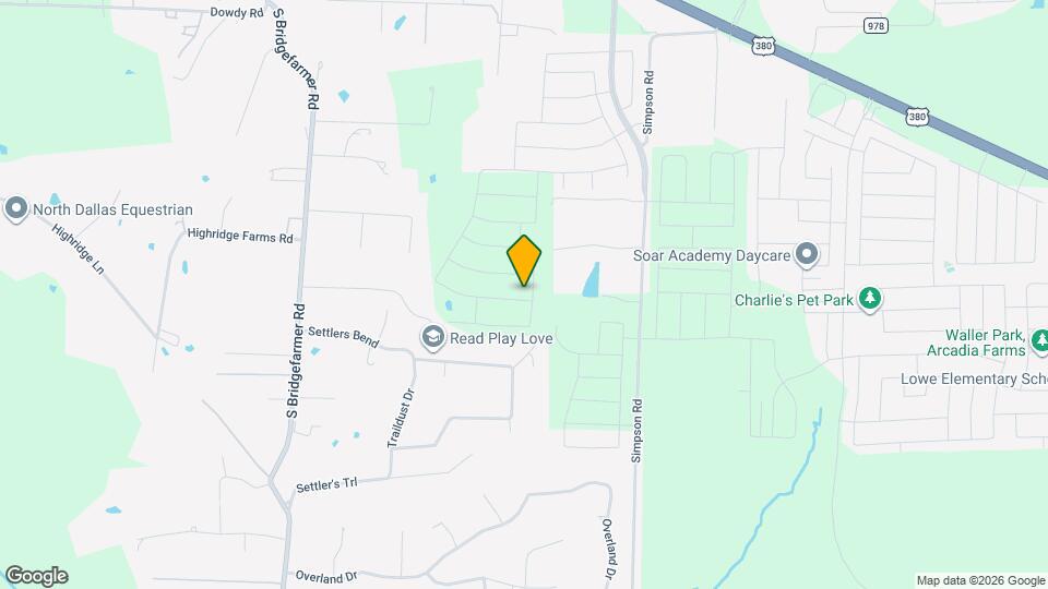 600 Blanton St Map and Location Details