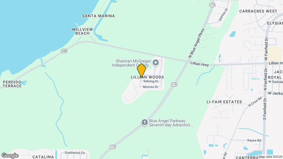 9144 Sebring Dr Map and Location Details