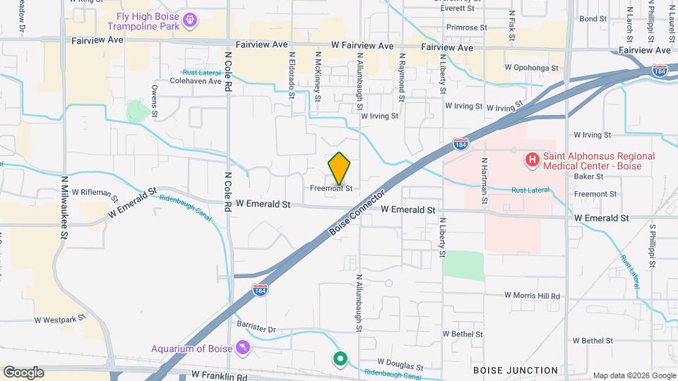 6901 Freemont St Map and Location Details