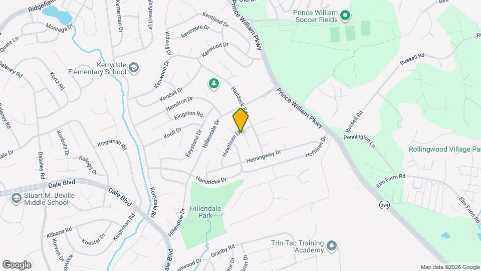 13223 Hawthorn Ln Map and Location Details