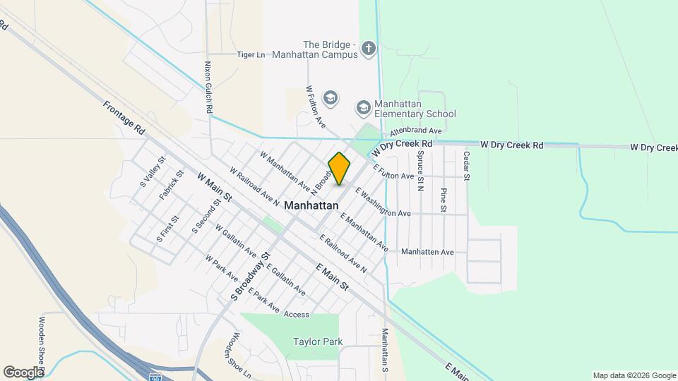 208 N Fifth St Map and Location Details