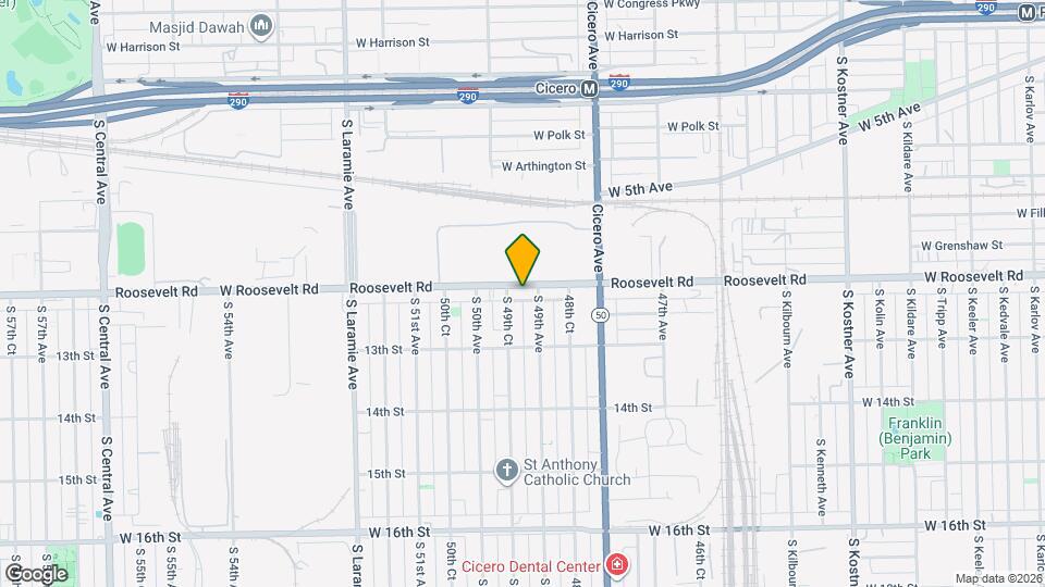 4909 W Roosevelt Rd, Unit 1R Map and Location Details