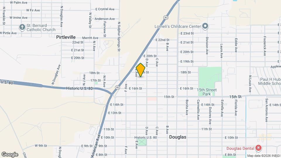 712 E 17th St Mapa y Detalles de la Ubicación