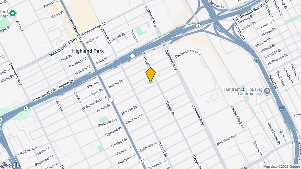 149 Farrand Park Map and Location Details