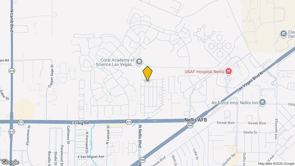 4645 Pencester St Map and Location Details