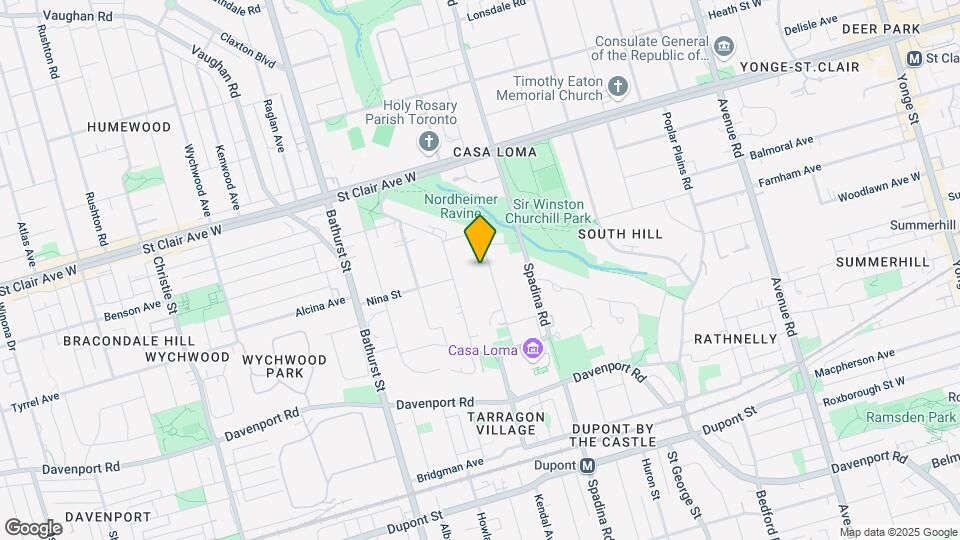 356 Walmer Rd Map and Location Details