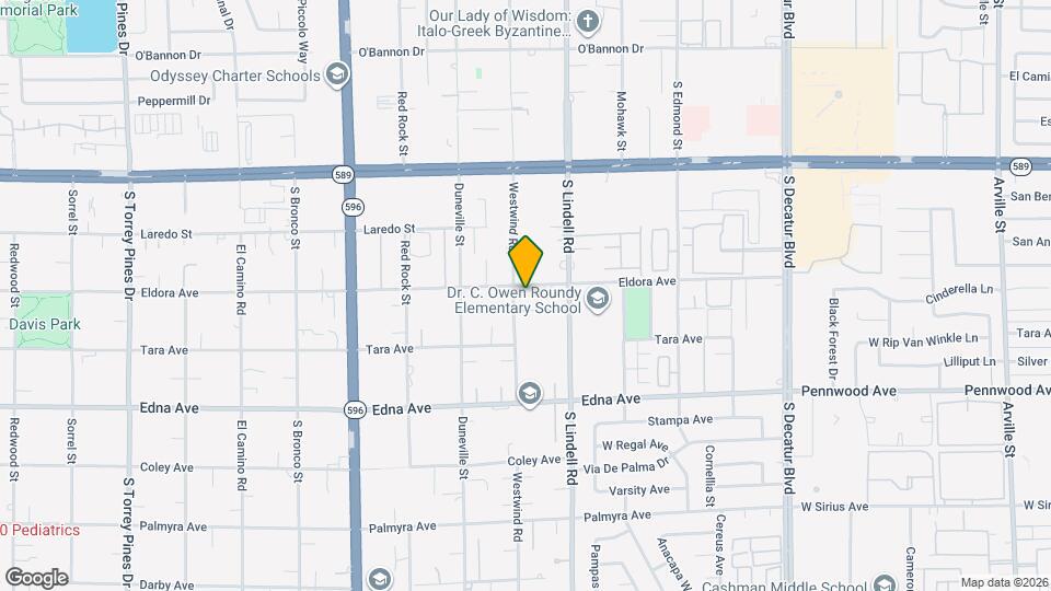 5613 Eldora Ave Map and Location Details