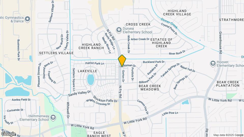 6627 Gorton Dr Map and Location Details
