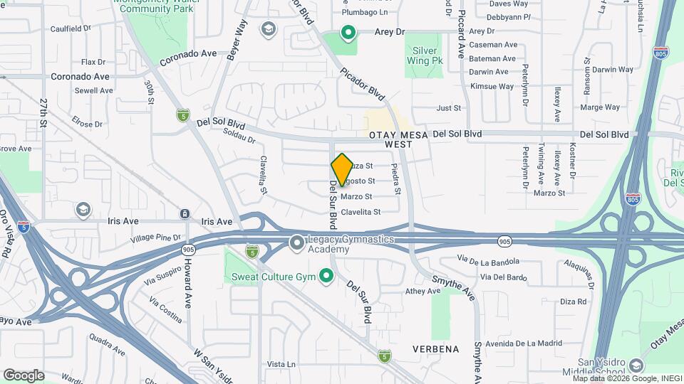 3624 Marzo St Map and Location Details