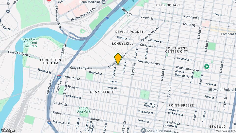 2638-40 Ellsworth St Map and Location Details