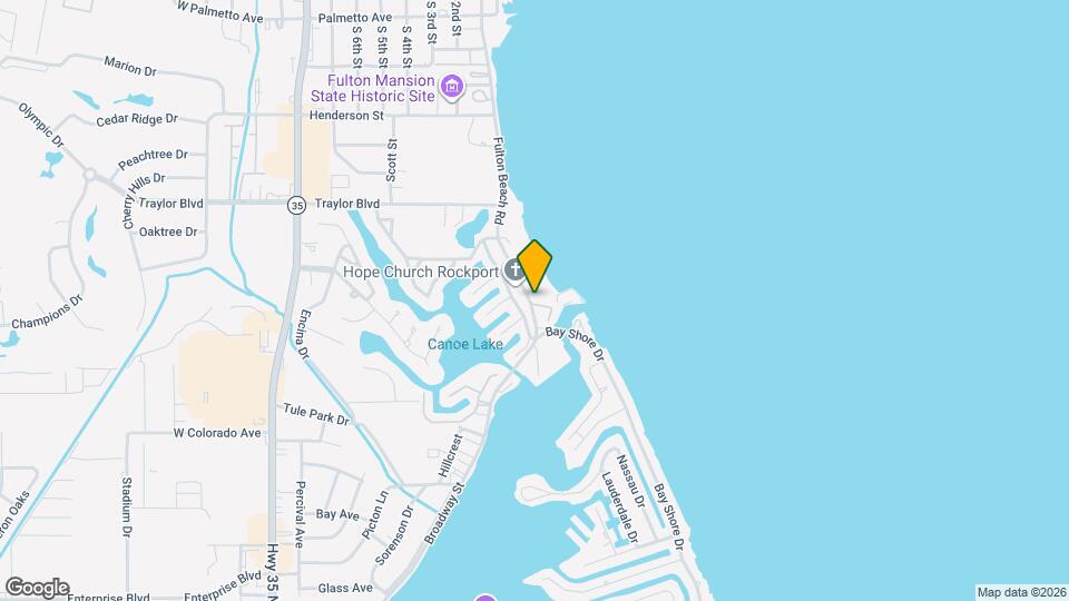 620 Fulton Beach Rd Map and Location Details