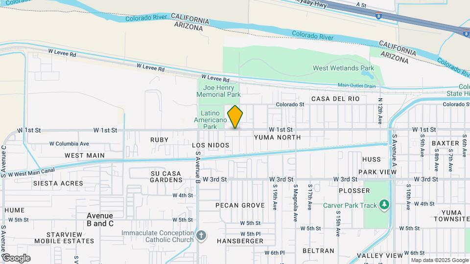 2221 W 1st St Map and Location Details