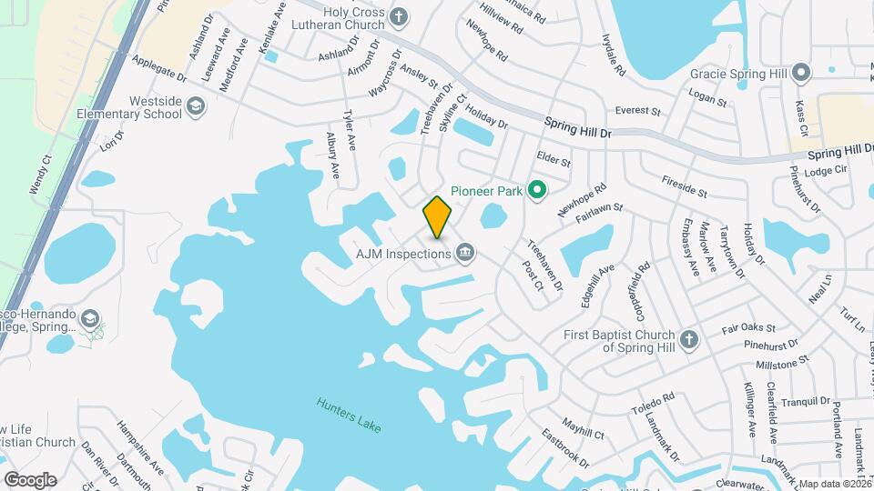 6256 Danbury St Map and Location Details