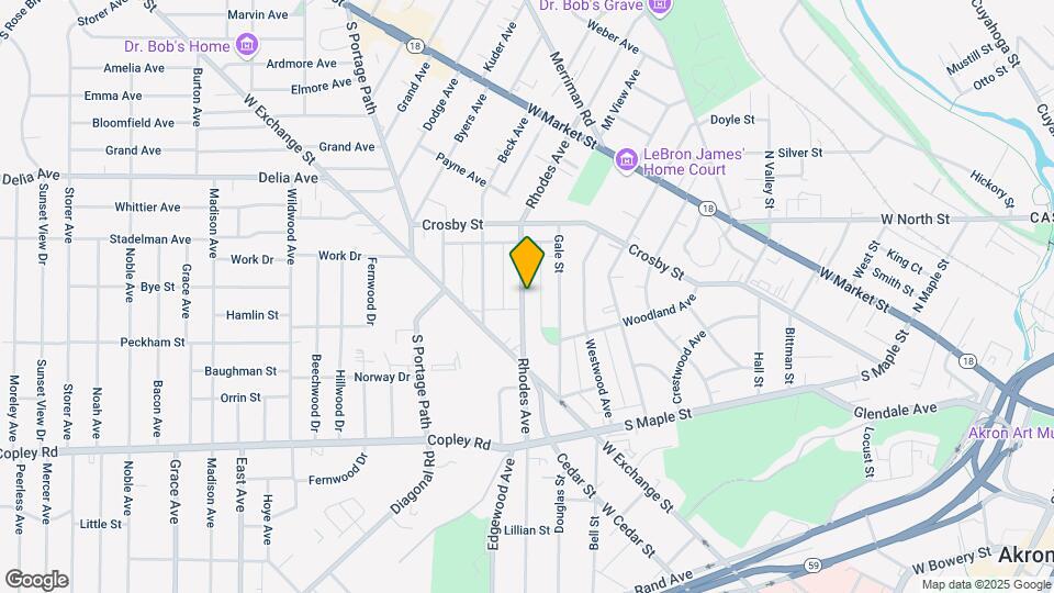191 Rhodes Ave-Unit -3 Map and Location Details