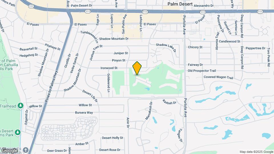 73590 Golf Course Ln Map and Location Details